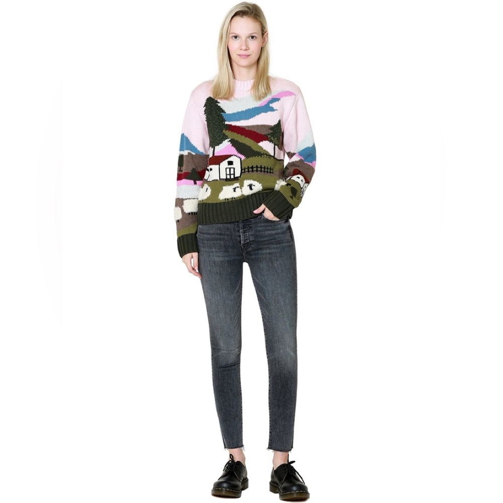 MOTHER The Stunner Friday the 13th black jeans